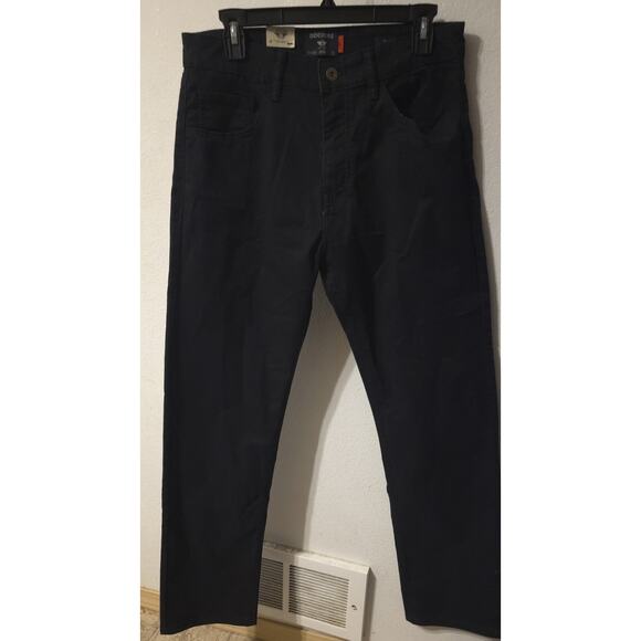 DOCKERS All Seasons Tech Straight Fit Jean Cut Pant Men's Sz 30x30 Black - Picture 1 of 12
